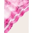 thumbnail image 7 of Pink Elegant Sexy Vacation Date Tie-Dye Print Backless Halter Maxi Dress For Women, 7 of 7
