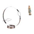 thumbnail image 1 of Elegante Organizador De Botellas De Metal Con Estatua De La Virgen María Y Escultura Del Beato Lutero Para Exhibición Artística De Botellas Y Decoración De Oficina., 1 of 8