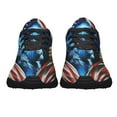 thumbnail image 5 of Jesus ChriStAmerican flag Shoes Sneakers Black Size 6, 5 of 7
