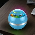 thumbnail image 5 of Ball Bluetooth Speaker, Mini Portable Speaker with Hands-Free Call Function, Colorful Breathing Lamp, FM Radio, and Outdoor Audio System, 5 of 7