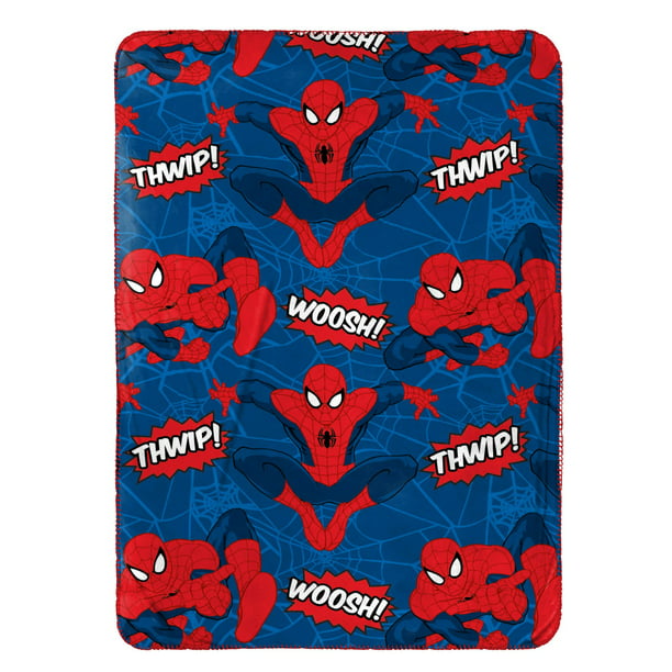Spiderman Snuggle Blanket and Tote Set by Marvel - Walmart.com ...