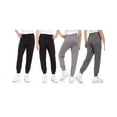 thumbnail image 5 of Sweet Hearts Girls' Sweatpants - 4 Pack Super Soft Athletic Performance Jogger Pants (5-18), 5 of 6