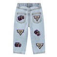 thumbnail image 5 of Monster Jam Toddler Boy Denim Pant, Sizes 12 Months -5T, 5 of 5