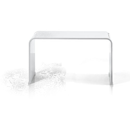 Agm Home Store Backless Acrylic Shower Bench Walmart Com