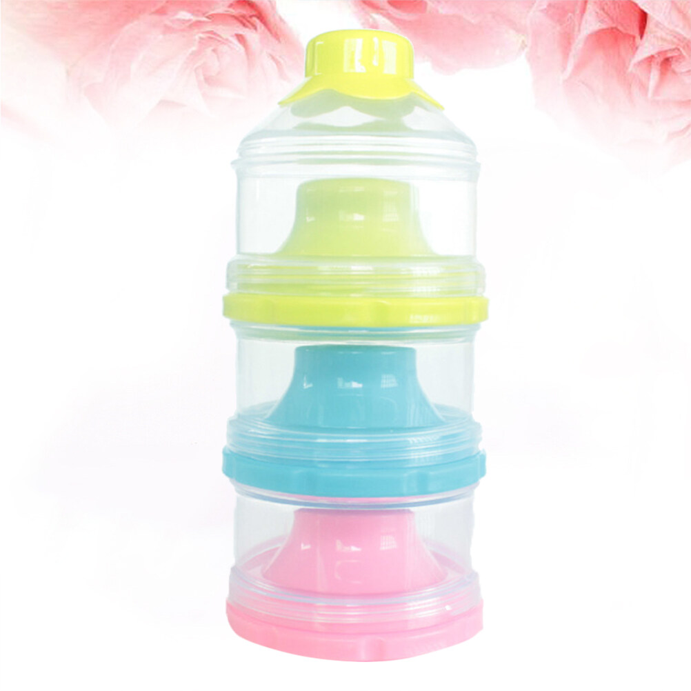 Baby Food Storage Box/Portable 3 Layered Milk Powder Container - China Milk  Powder Box and Milk Powder Container price