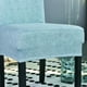 thumbnail image 3 of Funda para asiento de silla con respaldo corto, funda para taburete de bar, para banquetes de cocina Azul, 3 of 8