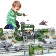 thumbnail image 1 of Set de base militar DeaO con vehículos, armas y juguetes con mapas de juego, 1 of 8