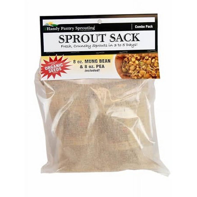 Handy Pantry Sprout Sack Combo Pack - Certified Organic