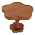 thumbnail image 2 of Rustic Flower-Shaped Wood Cake Stand – Acacia Wood Dessert Riser, Multi-Use Serving Tray, Farmhouse Cake Pedestal, Home & Event Food Display Holder, 2 of 6