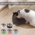 thumbnail image 4 of Suministros para gatos Food Pot - Negro Pequeño [Capacidad 200ML] Ormromra ZYY-0232, 4 of 4