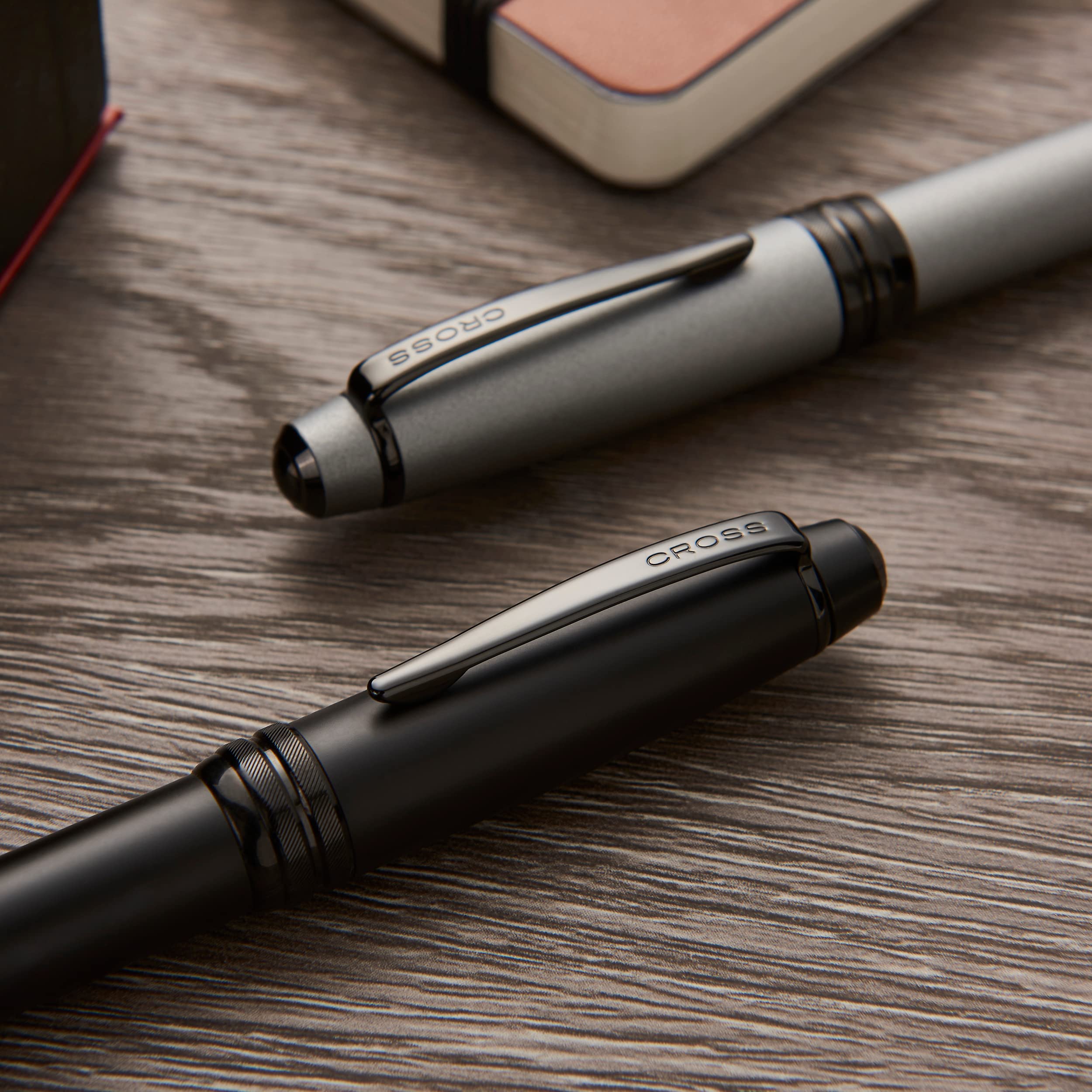 Cross Bailey™ Matte Gray Lacquer Extra Fine Fountain Pen