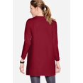 thumbnail image 2 of ellos Women's Plus Size French Terry Love Tunic Sweatshirt, 2 of 4