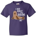 thumbnail image 3 of Inktastic I Just Really Like Sea Lions Ok Youth T-Shirt, 3 of 5