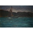 thumbnail image 3 of Karl Nordström 14x11 Black Modern Framed Museum Art Print Titled - Fishing Boat in Storm (1904), 3 of 5