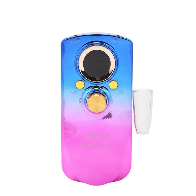 Máquina Perforadora De Uñas, De Bloqueo De Rotación, Máquina De Lima De Uñas De 35000RPM, Pulido De Manicura, Pulido, 100-240V Para Salón De Uñas