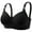Bras/Black, variant on Brilliant Womens Bra Plus Size Convertible Push-Up Women's Color Comfortable Hollow Out Perspective Bra Underwear Seamless