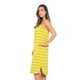 thumbnail image 2 of Cotton Stripe Nightgown (Yellow Stripe, Small), 2 of 3