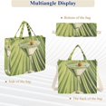 thumbnail image 6 of FORMRS Womens Corduroy Tote Bag Crossbody Shoulder Handbag with Pocket, Light Green Martini, 6 of 7