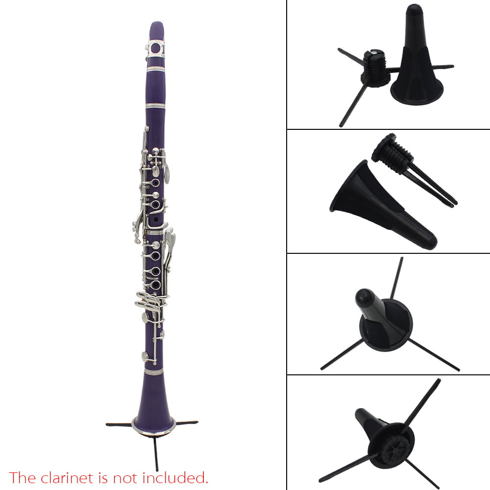 Convenient Clarinet Stand Clarinet Bracket Not Easy to Break Off for Clarinet Beginners for Practice 