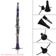 thumbnail image 1 of New Portable ABS Clarinet Stand Folding Fits Inside Bell, 1 of 7