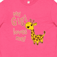 thumbnail image 4 of Inktastic My Gigi Loves me- cute giraffe Youth T-Shirt, 4 of 5