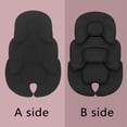 thumbnail image 2 of Cojín de inserción para asiento negro, almohadil para bebé, soporte para cabeza y el cuerpo Macarena Cojín de cochecito, 2 of 8