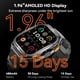 thumbnail image 4 of Reloj inteligente Cubot GT 3, 1.96 pulgadas, AMOLED, oxígeno en sangre, GPS, 5 ATM, 4 of 6