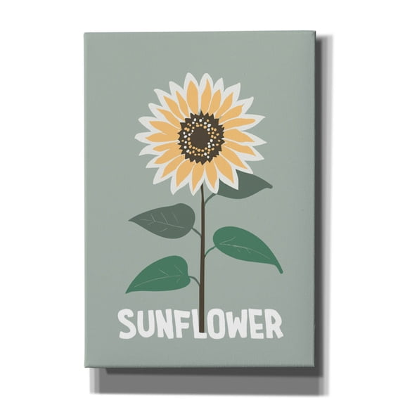 Epic Graffiti 'Sunflower' by Andreas Magnusson Canvas Wall Art, 18" x 26"