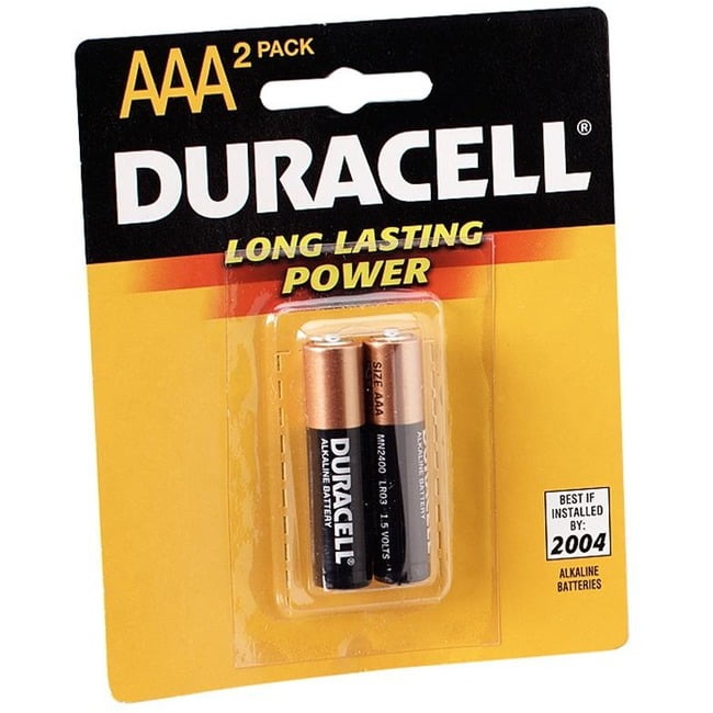 Duracell MN2400B2Z mn2400b2z- Duracell Coppertop "aaa" 2- Pk</b>