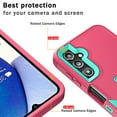 thumbnail image 4 of AggXpf Samsung Galaxy A54 5G Case, Rugged Protective Phone Case, Heavy Duty Drop Protection Cover for Galaxy A54 5G, Rose&Green, 4 of 5