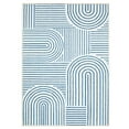 thumbnail image 7 of Moynesa 5'x7' Abstract Area Rugs for Living Room, Ultra-Thin Soft Washable Rug Non-Slip Modern Bedroom Rug Indoor Large Throw Carpet for Dining Room Nursery Playroom Office, Blue, 7 of 7