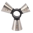thumbnail image 2 of Wine Measuring Device, 3 End 304 Stainless Steel Wine Mixing Tools Stable Balance High Efficiency  for Bar Sanding, 2 of 8