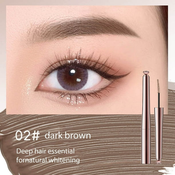 Pisexur Belleza Maquillaje Lápiz de cejas natural resistente al agua con color claro y tinte de larga duración.para mujeres y hombres