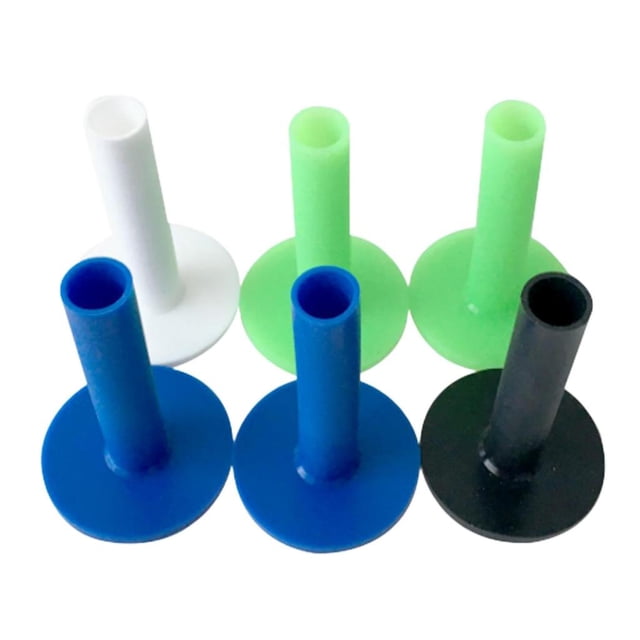 Paquete de 6 camisetas shamjiam Soportes para pelotas de 83mm Tees de goma de golf