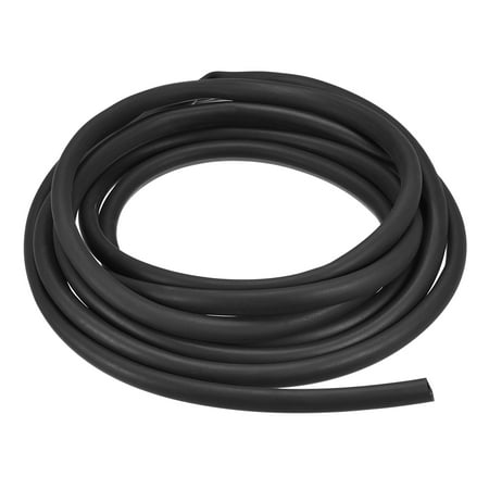 Rubber Tubing Seal 3/8"x1/2"(9x13mm) 13ft Black EPDM Foam Tubing Insulation for Door Window Weather Seal