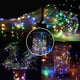 thumbnail image 5 of Cortina de luz impermeable de 3 metros, 300 LED, cable de cobre USB, cadena de luces de hadas con Control remoto para decoración de habitación, 5 of 8