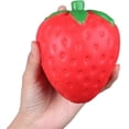thumbnail image 1 of 4.7" Squishies Jumbo Slow Rising Kawaii Scent Squishies Strawberry Squeeze Toys Stocking Stuffers, 1 of 4