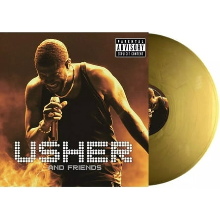 Usher Usher And Friends (Limited Edition, Gold Colored Vinyl) [Import] Records & LPs