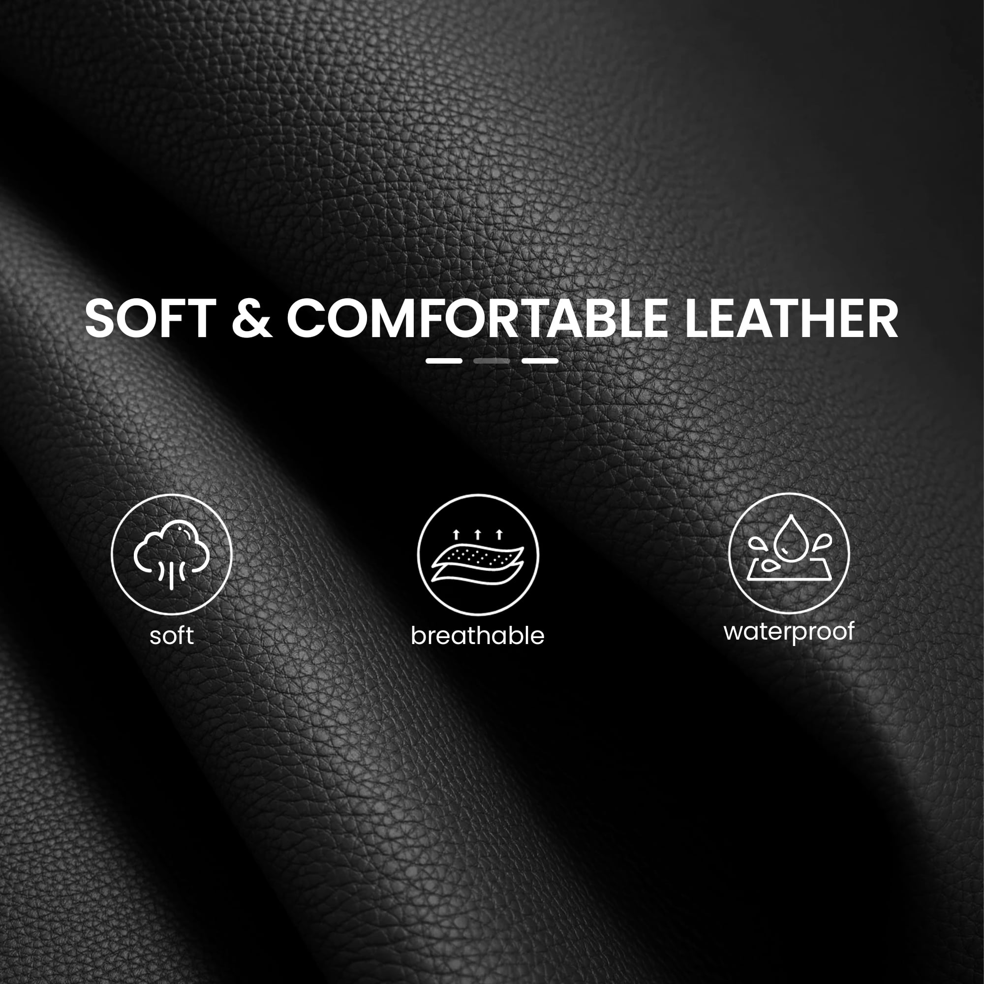 Primy High Back Office Chair, Big and Tall PU Leather Executive Chair with Footrest – Ergonomic Reclining Computer Desk Chair, High-Density Foam, Heavy Duty Swivel Rolling Chair, Black