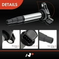 thumbnail image 5 of A-Premium Ignition Coils Pack Compatible with Lexus CT200H 2011-2016 Toyota Corolla 2009-2017 Prius Scion IM XD 1.8L 4-PC Set, 5 of 9