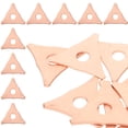 thumbnail image 3 of Miangastore 100 Pcs Anneau de Traction Triangulaire Rondelle de Panneau Traction Automobile, 3 of 9