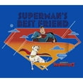 thumbnail image 2 of Boy's DC League of Super-Pets Superman's Best Friend Logo  Graphic Tee Royal Blue X Large, 2 of 5