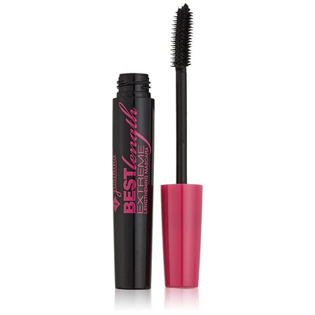 Best Length Extreme Lengthening Mascara 303 Black, Long tapered molded brush lengthens, separates & curls By (Best Mascara For Volume Length And Curl)