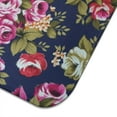 thumbnail image 3 of Microfibre Drying Mat for Kitchen Navy Floral Print Dish Drying Drainer Mat Absorbent Pioneer Drying Mat Washing Up for Glass, Plate & Cup18inch X 24inch, 3 of 5