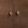 thumbnail image 4 of Maklaine Contemporary Rich Brown Oak Veneer Sideboard/Buffet, 4 of 12