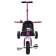 thumbnail image 3 of Triciclo con Barra de Empuje Angelin Baby  Luz Morado, 3 of 5