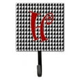 thumbnail image 6 of Letter I Initial Monogram - Houndstooth Black Leash or Key Holder, 6 of 7