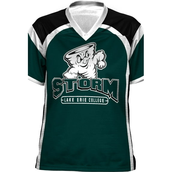 ProSphere Girls' Lake Erie College Red Zone Football Fan Jersey