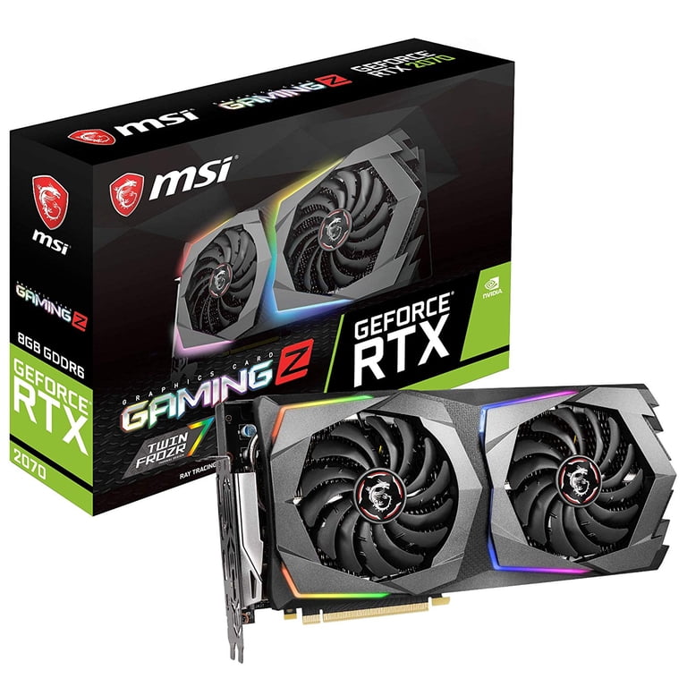 MSI GeForce RTX 2070 Gaming Z 8G Graphics Card - Walmart.com