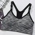 thumbnail image 6 of Womens Bras Women's Camouflage Fashion Sports Bra Beautiful Back No Steel Ring Bra Fitness Yoga Sports Bras Plus Size Bras for Women, 6 of 7